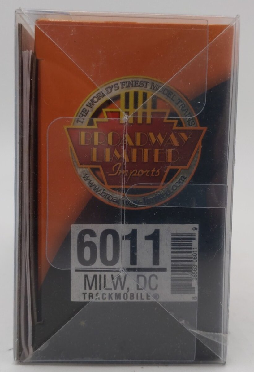 Broadway Limited 6011 HO Milwaukee Road Trackmobile™ Industrial Switcher EX/Box