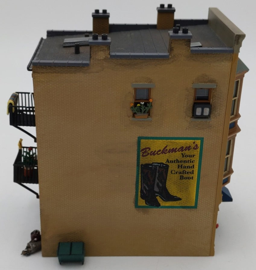 Woodland Scenics BR5032 HO Built-&-Ready J. W. Shoe Cobbler Assembled Building VG/Box