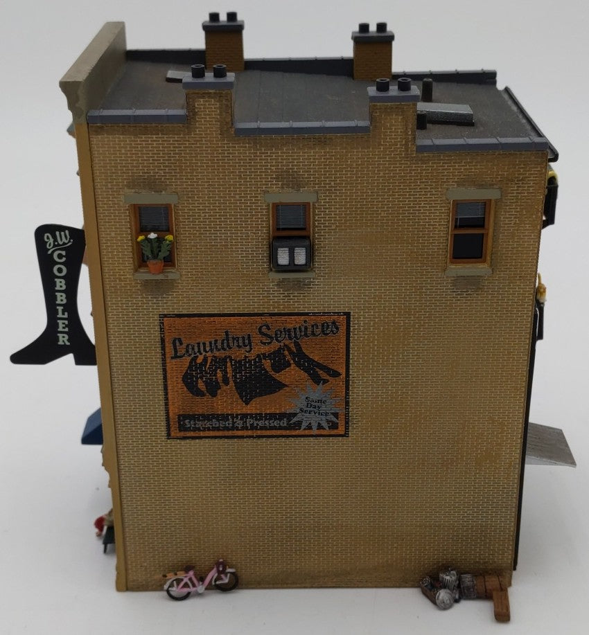 Woodland Scenics BR5032 HO Built-&-Ready J. W. Shoe Cobbler Assembled Building VG/Box