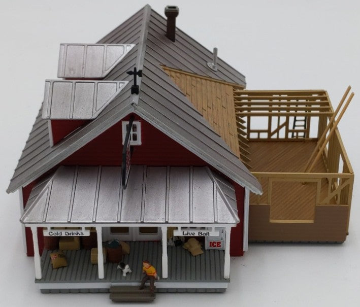 Woodland Scenics BR5031 HO Built-&-Ready Country Store Expansion Building EX/Box