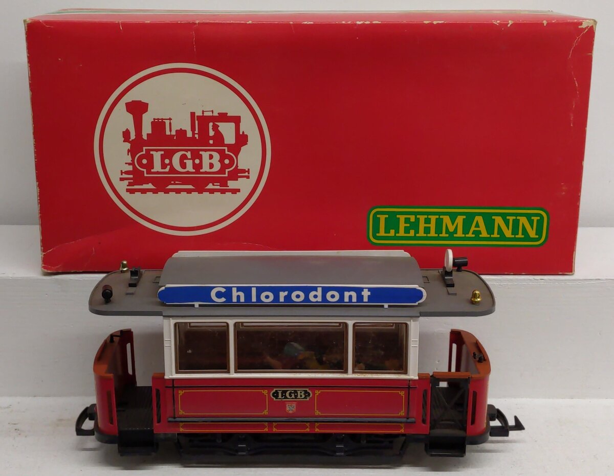 LGB 3600 G Cholodant Trolley Car VG/Box