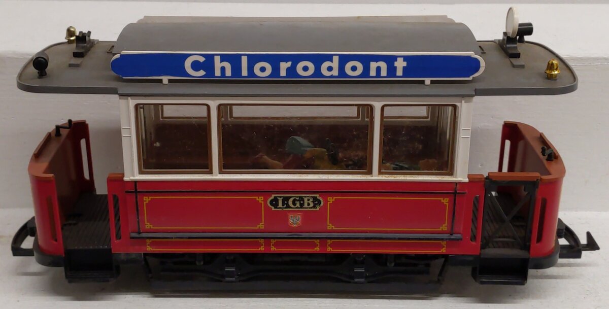 LGB 3600 G Cholodant Trolley Car VG/Box