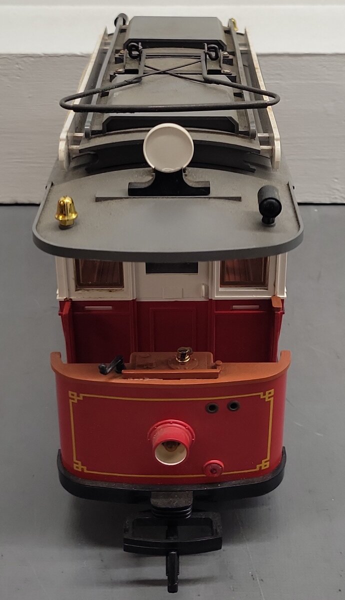 LGB 2036 G Scale Chorodont/Martini Trolley Car VG/Box