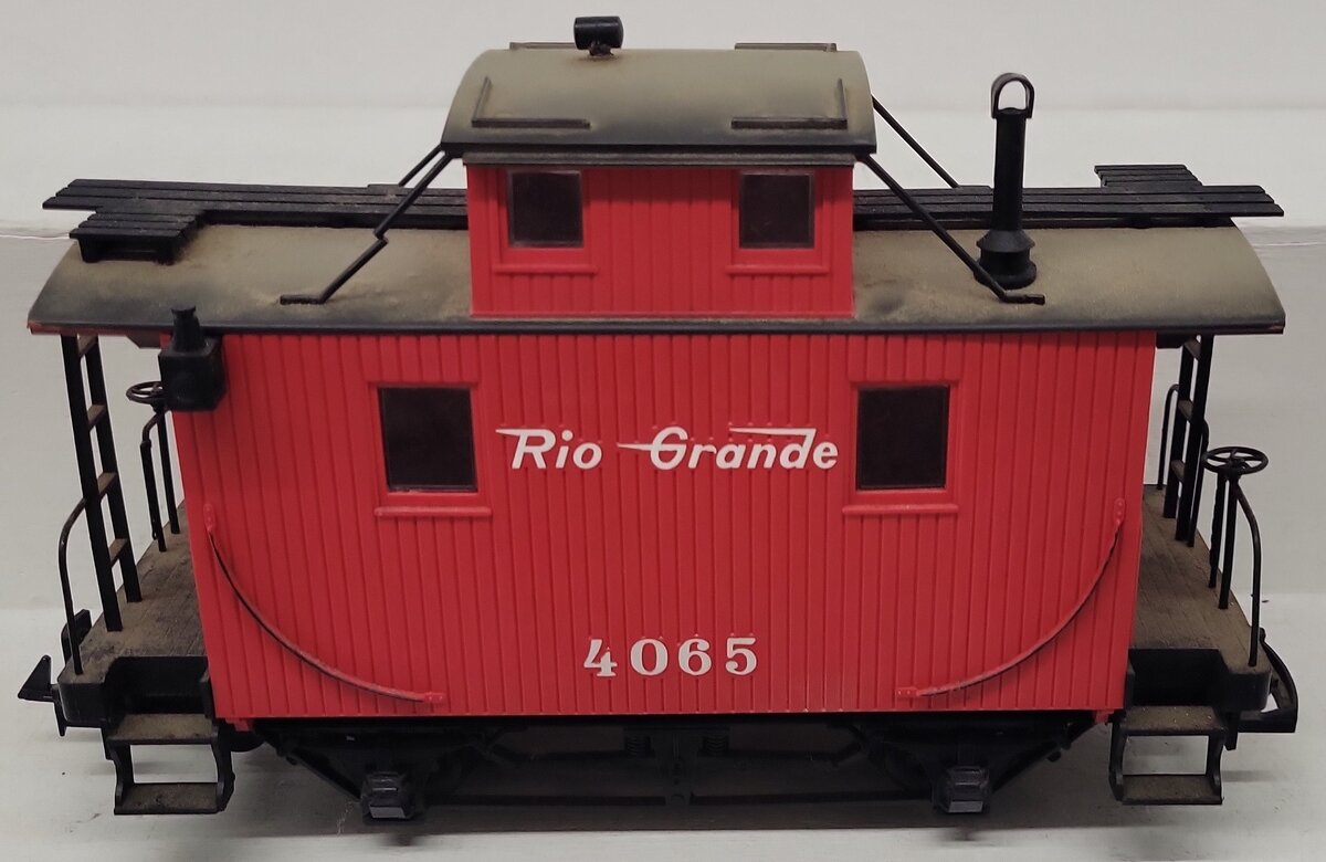 LGB 4065 G Scale Denver & Rio Grande Western Cupola Caboose #4065 - Custom/Box