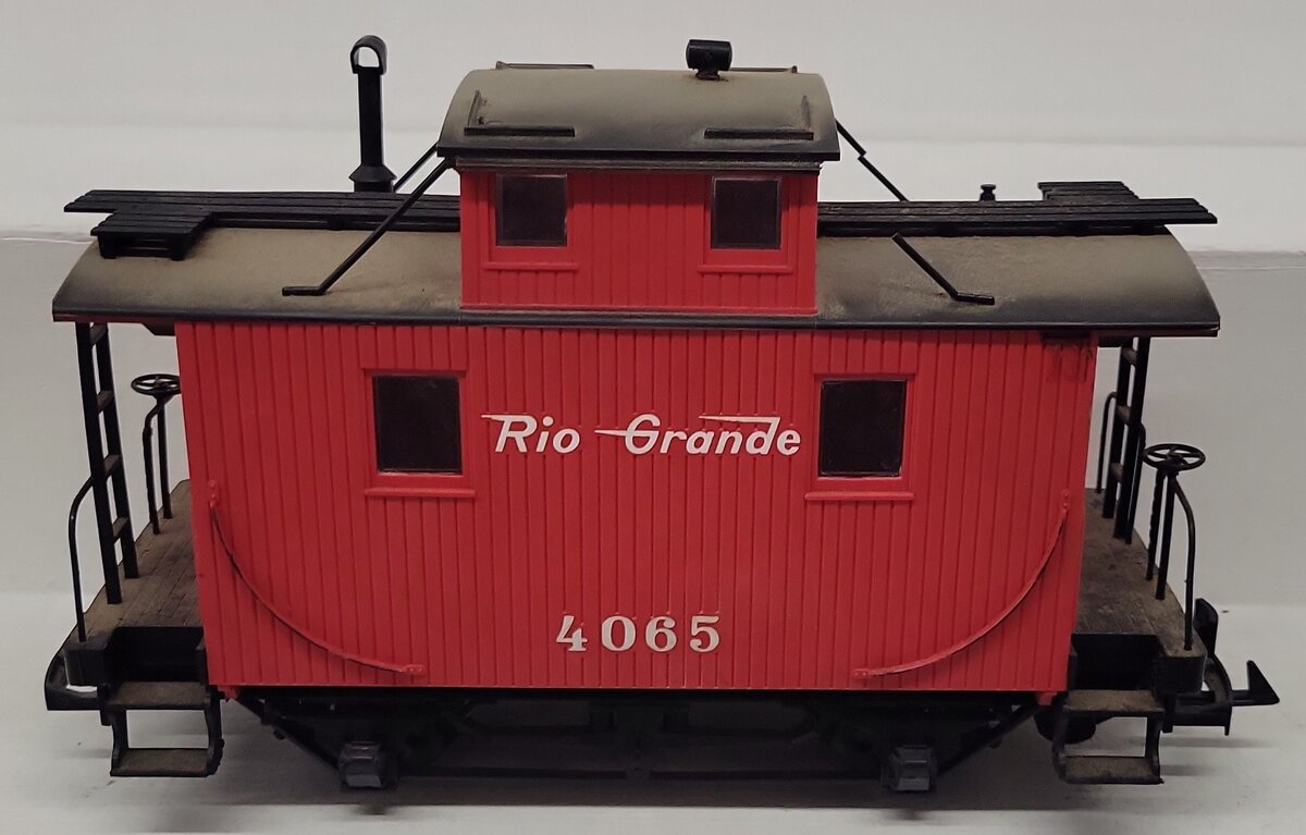 LGB 4065 G Scale Denver & Rio Grande Western Cupola Caboose #4065 - Custom/Box
