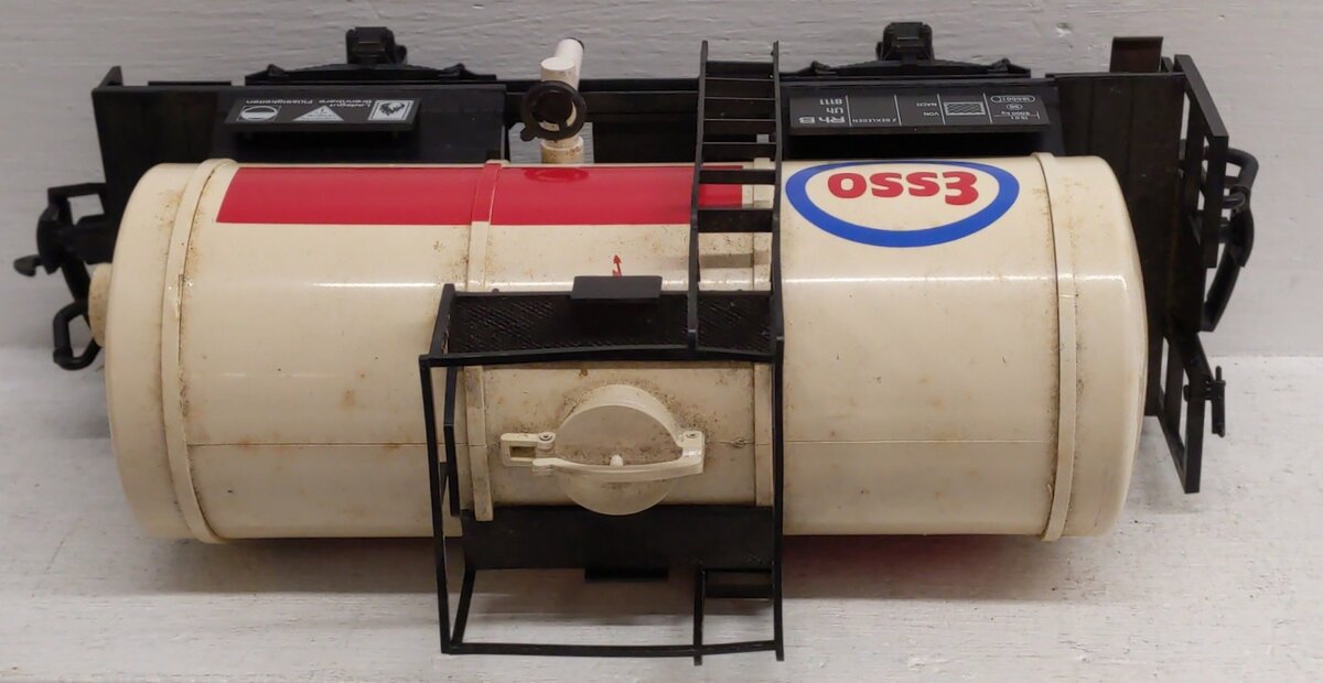 LGB 4040E G Scale Esso Short Single Dome Tank Car EX/Box