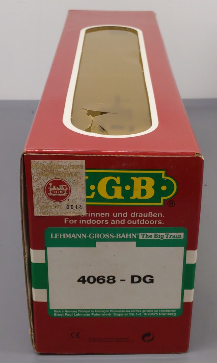LGB 4068-DG Wilson Bros. Circus Stock Car #179 VG/Box