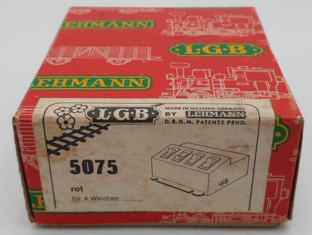 LGB 5075N G Switch Controller Box VG/Box