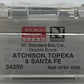 Micro-Trains 03400250 N Scale ATSF 50' Standard Double Door Boxcar #4336 LN/Box