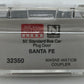Micro-Trains 03200350 N Santa Fe 50' Steel Plug Door Boxcar #6572 LN/Box