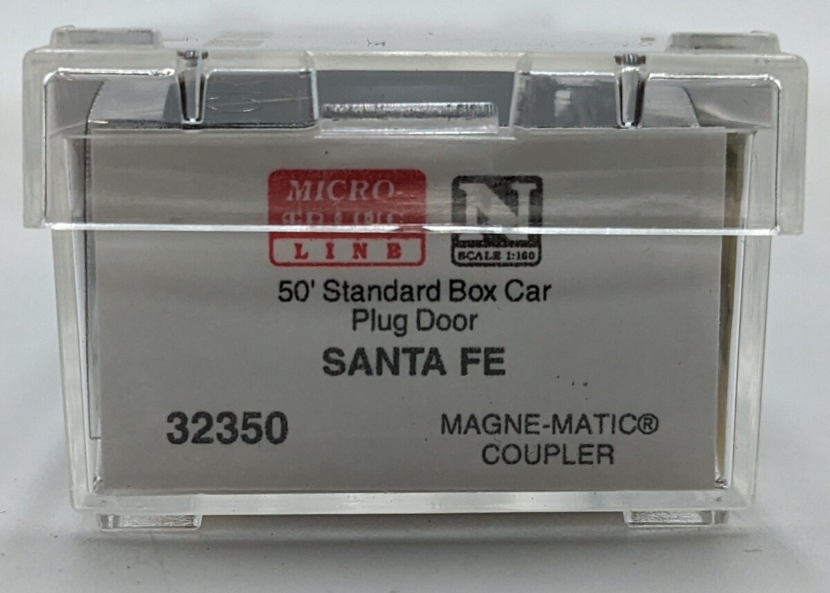 Micro-Trains 03200350 N Santa Fe 50' Steel Plug Door Boxcar #6572 LN/Box