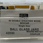 Micro-Trains 04200030 N MWR Ball Glass Jars 40' Dbl Sheathed Wood Boxcar #1020 LN/Box