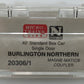 Micro-Trains 20306/1 N Scale Burlington Northern Box Car #189286 LN/Box