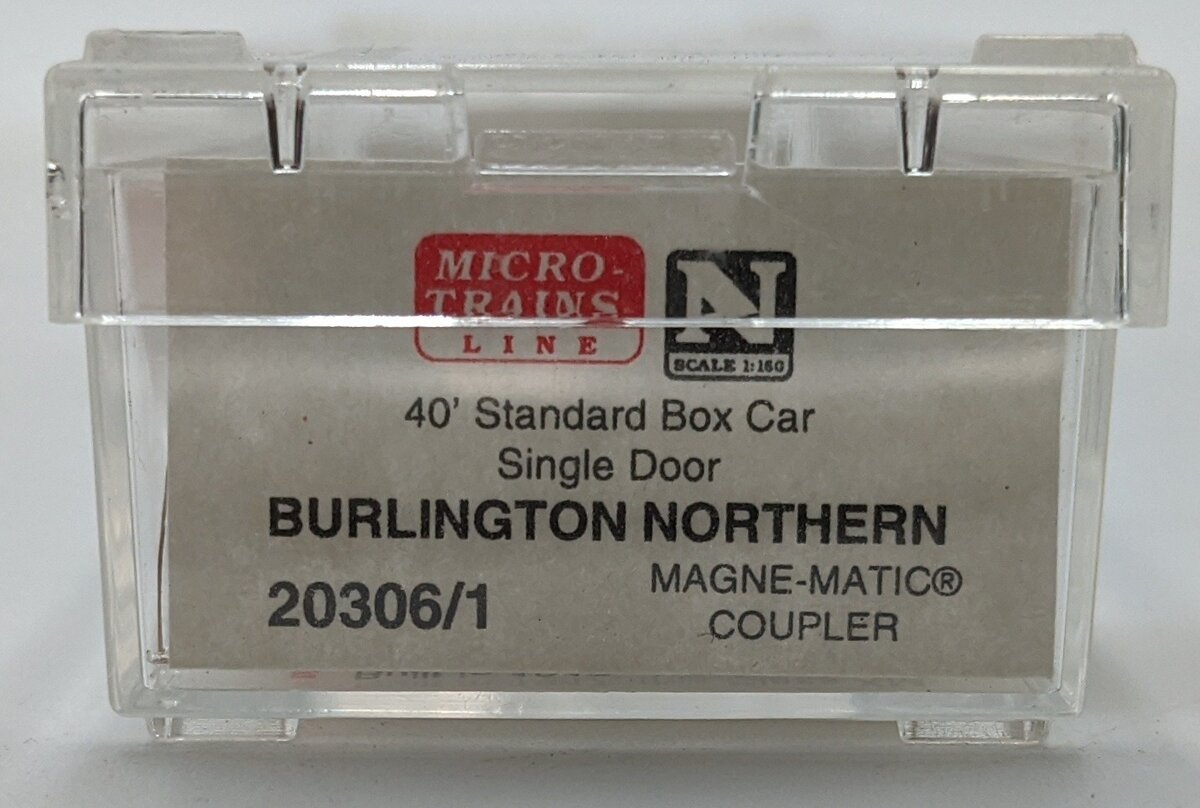 Micro-Trains 20306/1 N Scale Burlington Northern Box Car #189286 LN/Box