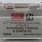 Micro-Trains 05200050 N ATSF 52' 2" Riveted Steel Plug Door Express Reefer #5033 LN/Box