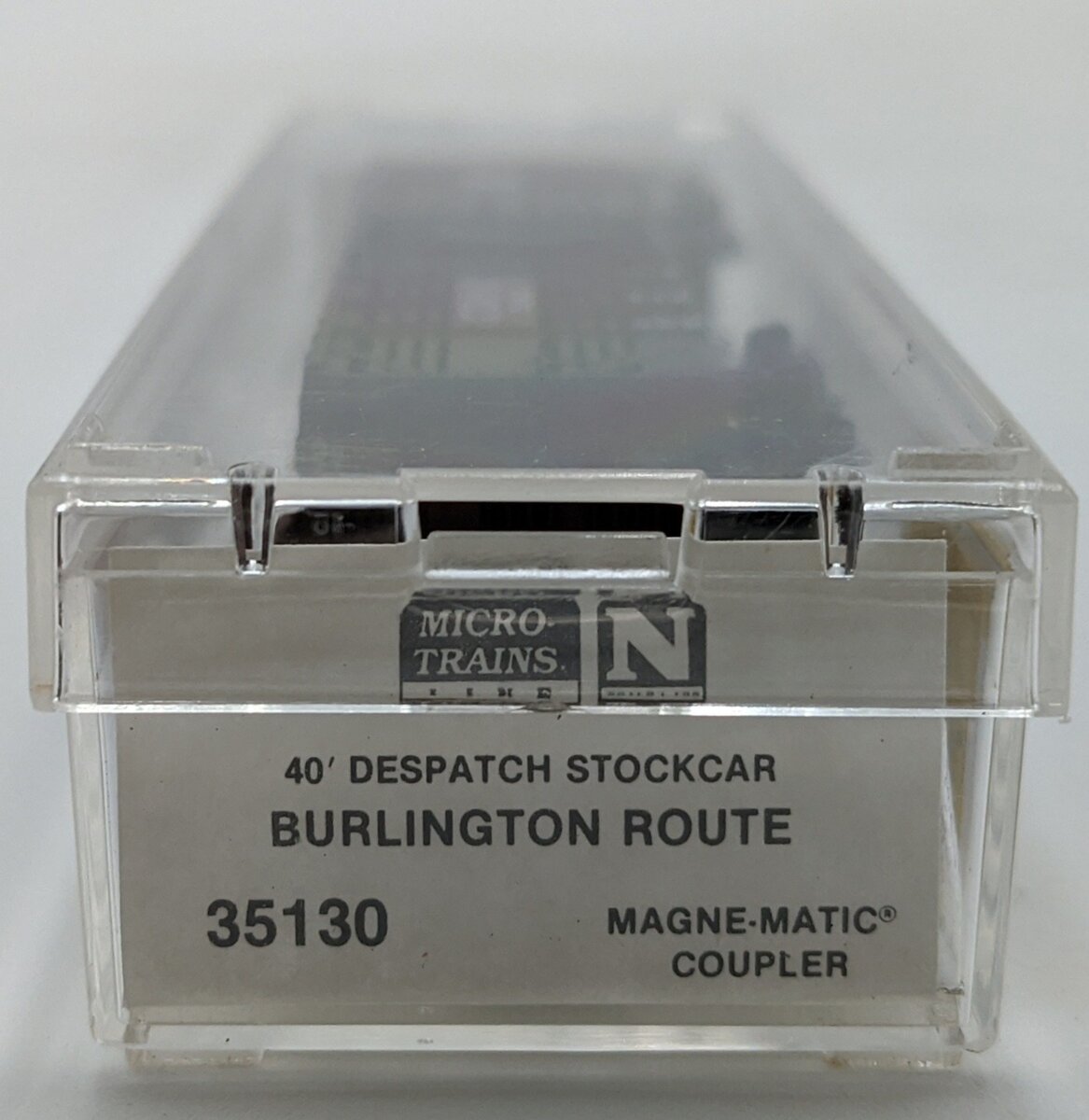 Micro-Trains 03500130 N CB&Q 40' Despatch Stock Car #52002 LN/Box
