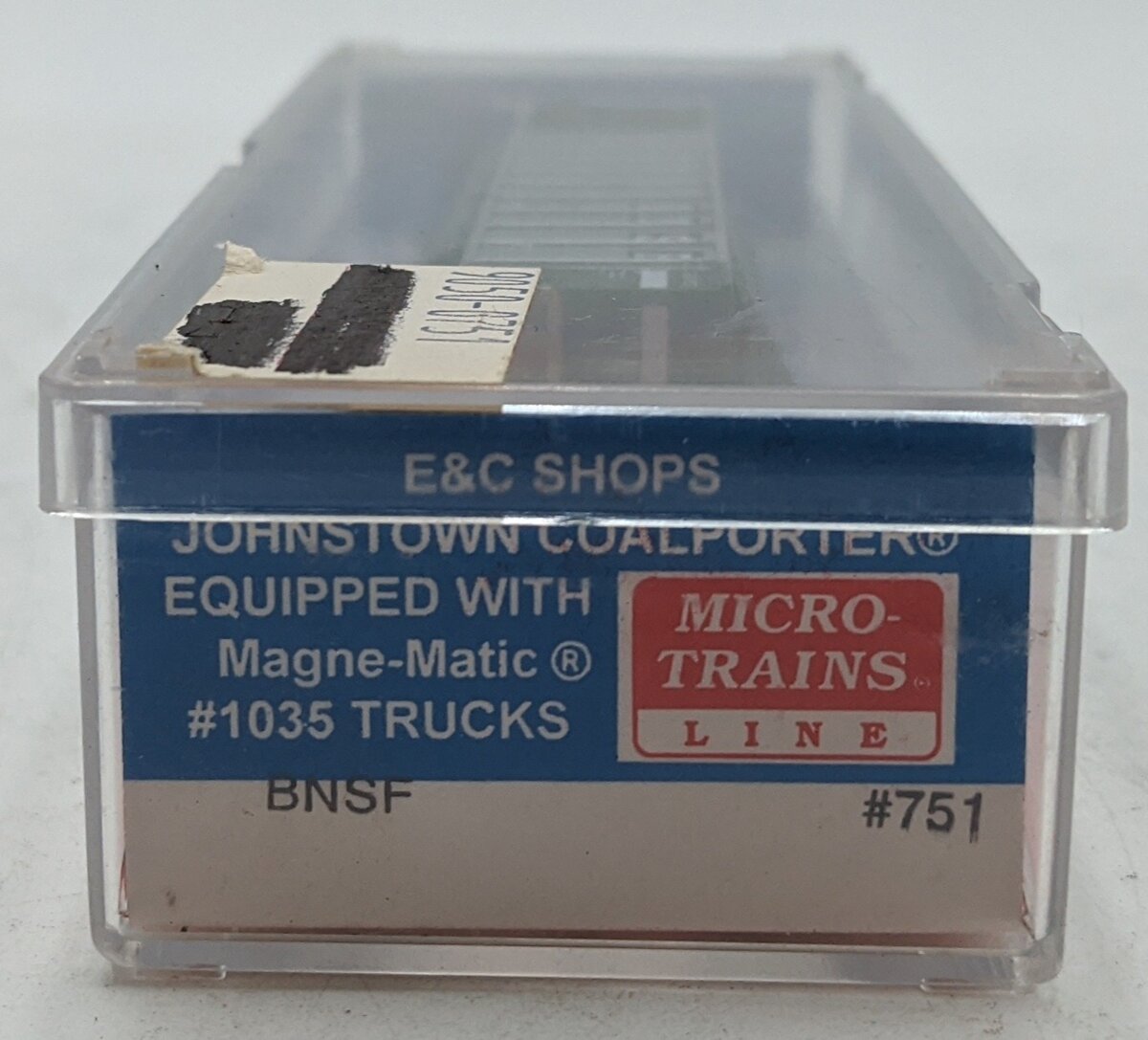 E&C Shops 751 N Scale Burlington Northern Santa Fe Coalporter Hopper #668271 LN/Box