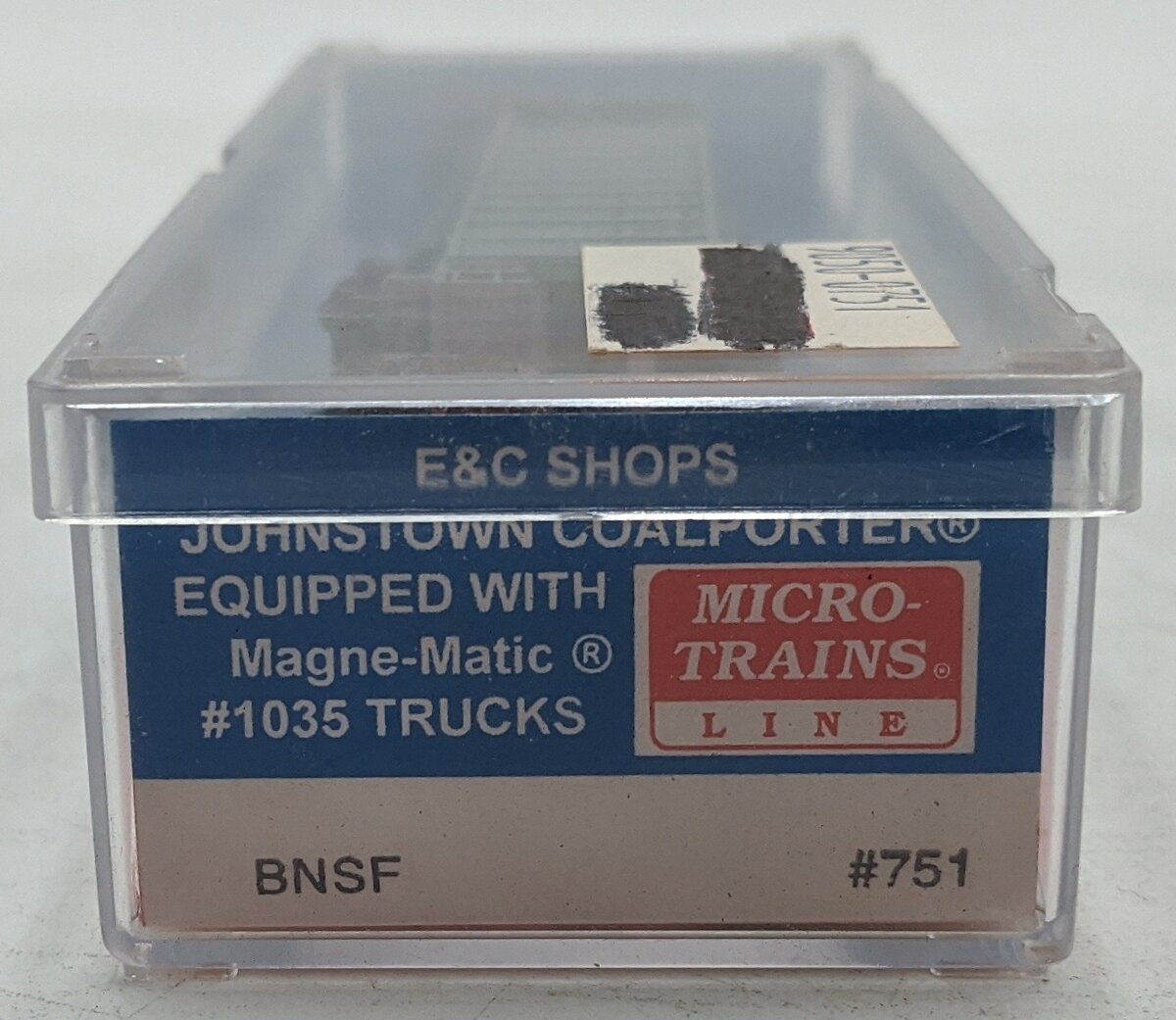 E&C Shops 751 N Scale Burlington Northern Santa Fe Coalporter Hopper #668232 LN/Box