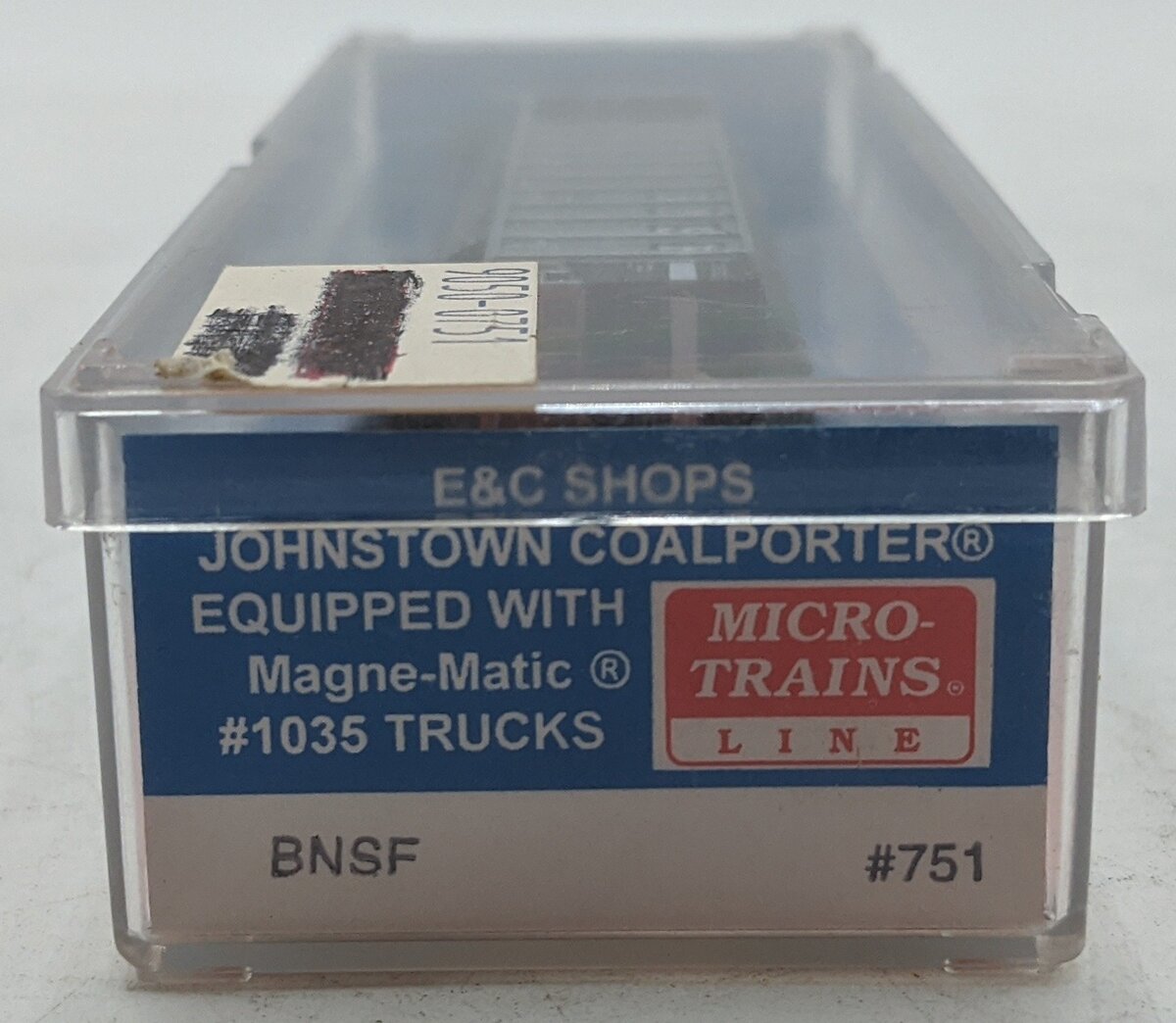E&C Shops 751 N Scale Burlington Northern Santa Fe Coalporter Hopper #668219 LN/Box