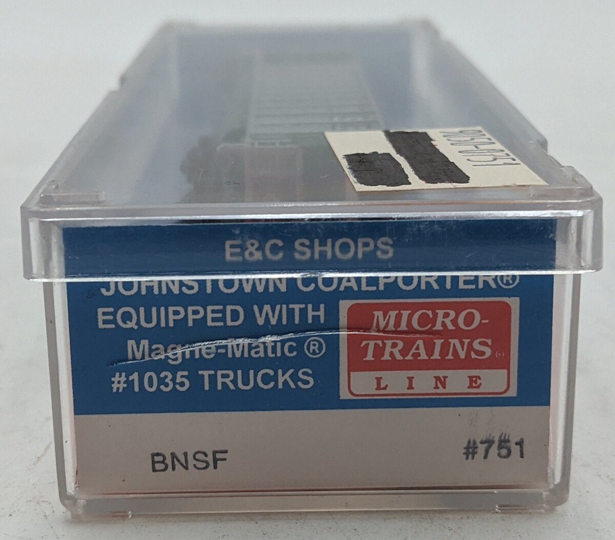 E&C Shops 751 N Scale Burlington Northern Santa Fe Coalporter Hopper #668287 LN/Box