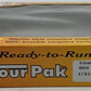 Roundhouse 89416 N A.T.&S.F. Ready-To-Run Passenger Cars (Pack of 4) LN/Box