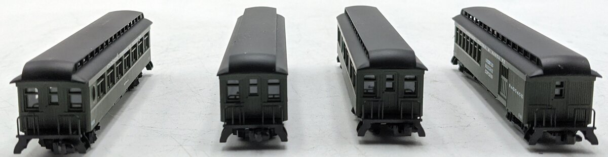 Roundhouse 89416 N A.T.&S.F. Ready-To-Run Passenger Cars (Pack of 4) LN/Box