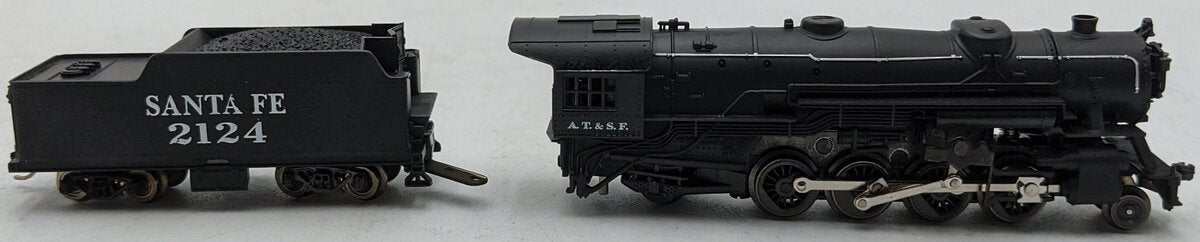 Con-Cor 0003-028223 N Santa Fe Heavy Mikado Steam Locomotive w/USRA Coal Tender VG/Box