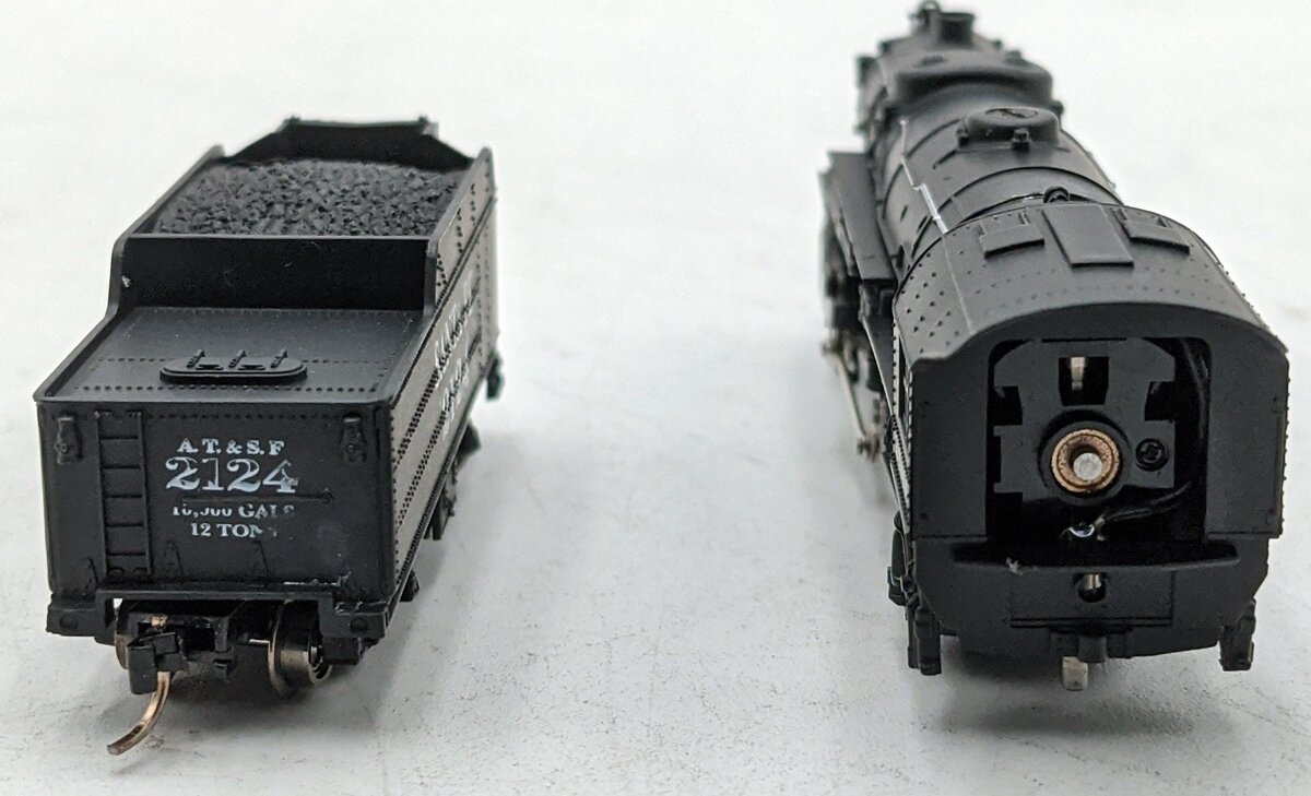 Con-Cor 0003-028223 N Santa Fe Heavy Mikado Steam Locomotive w/USRA Coal Tender VG/Box