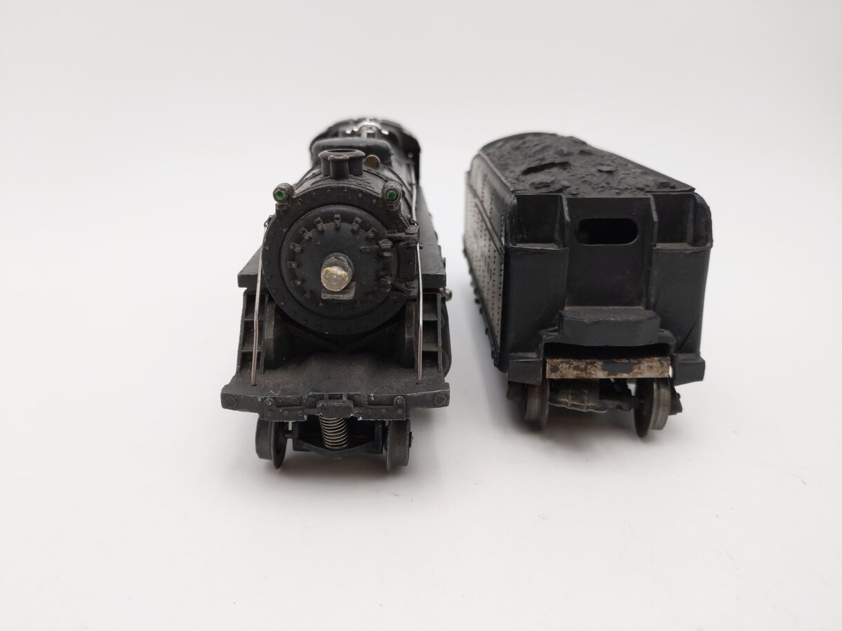 Lionel 224 2-6-2 Diecast Steam Locomotive w/2466W Tender