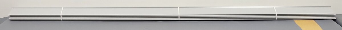 Railrax /Glenn Snyder O Gauge 6' Aluminum Display Shelves [5] EX