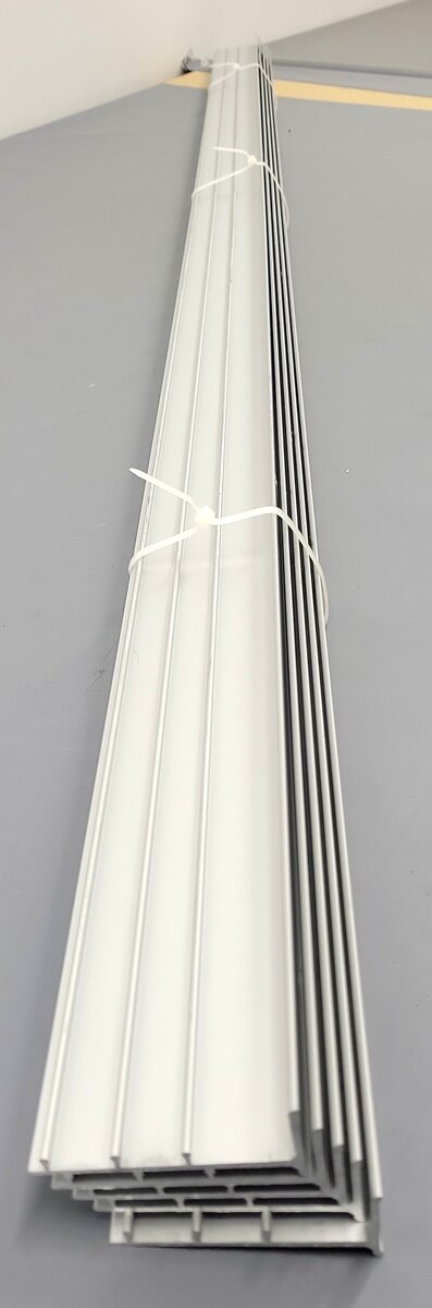 Railrax /Glenn Snyder O Gauge 6' Aluminum Display Shelves [5] EX