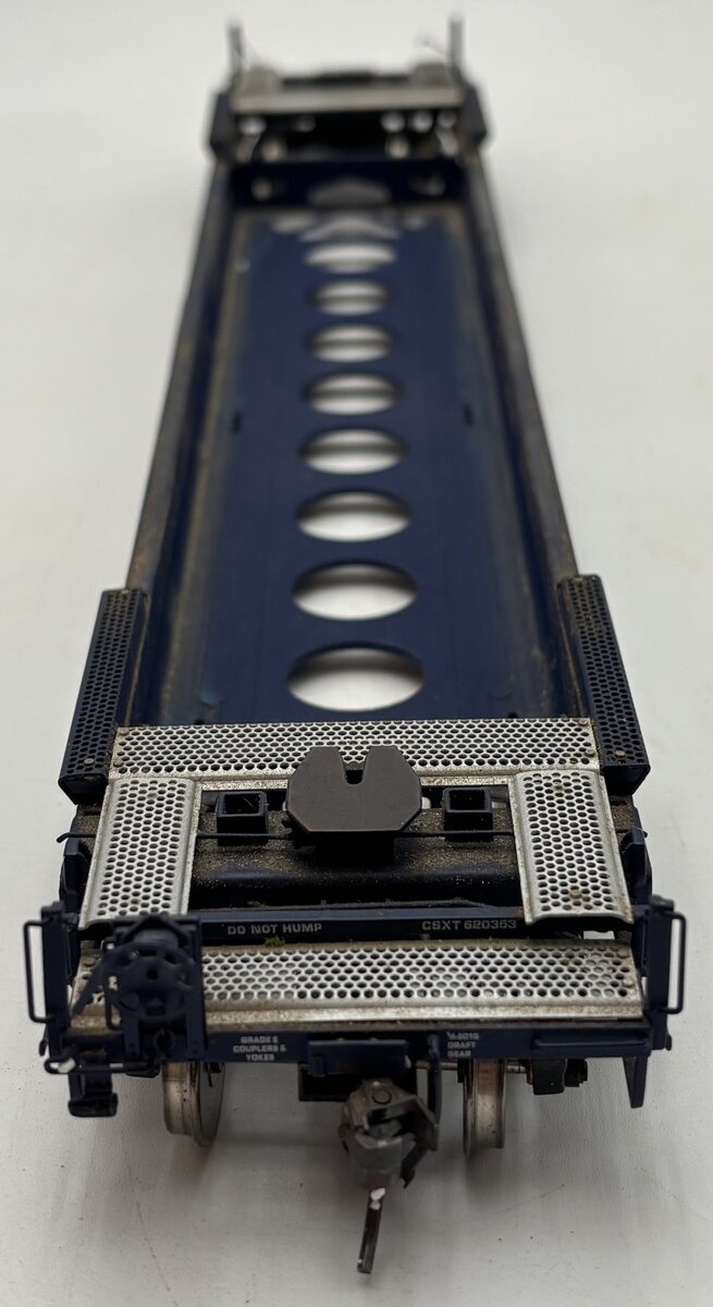 Lionel 6-27525 O Gauge CSX Transport Husky Stack Car w/ Container Load #620353 EX/Box
