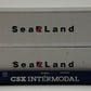 Lionel 6-27525 O Gauge CSX Transport Husky Stack Car w/ Container Load #620353 EX/Box