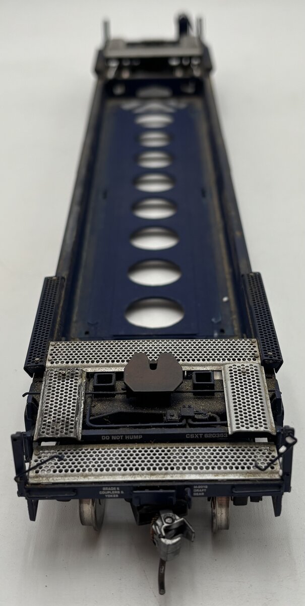 Lionel 6-27525 O Gauge CSX Transport Husky Stack Car w/ Container Load #620353 EX/Box
