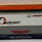 Lionel 6-27526 O Gauge CSX Husky Stack Flatcar w/ Container Load #620354 VG/Box