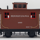 Bachmann 93114 G Pennsylvania 4-Wheel Wood Bobber Caboose #1000 EX