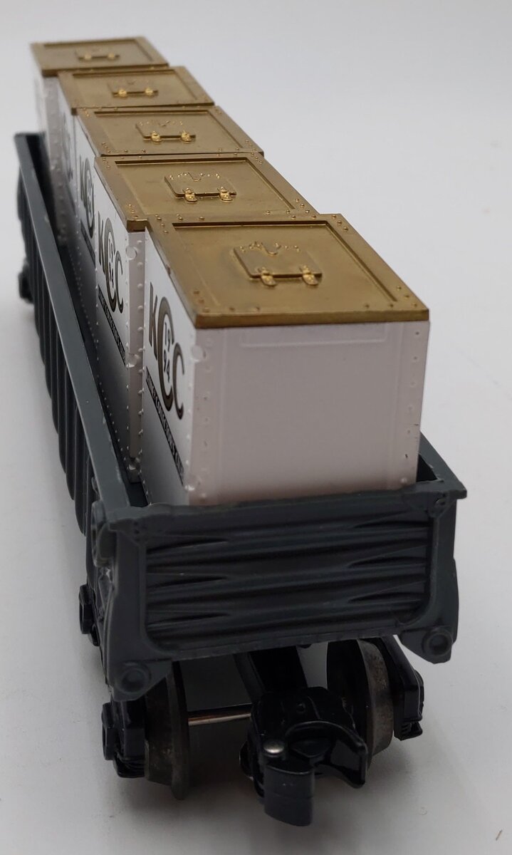 K-Line K90005IC O Gauge K-Line Collector's Club Gondola with Crates #6519 LN/Box