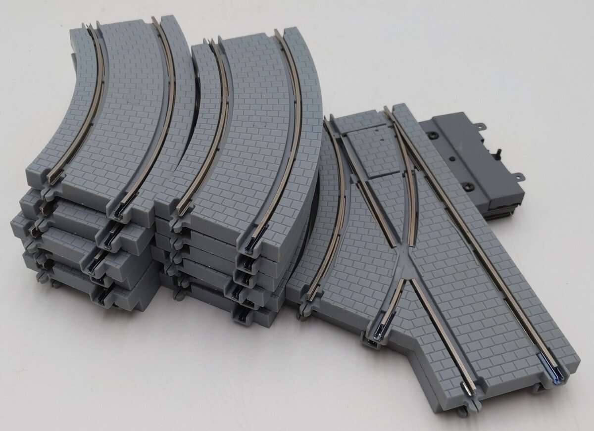 ETS Praha O 2-Rail Assorted Track and Switches [40] VG