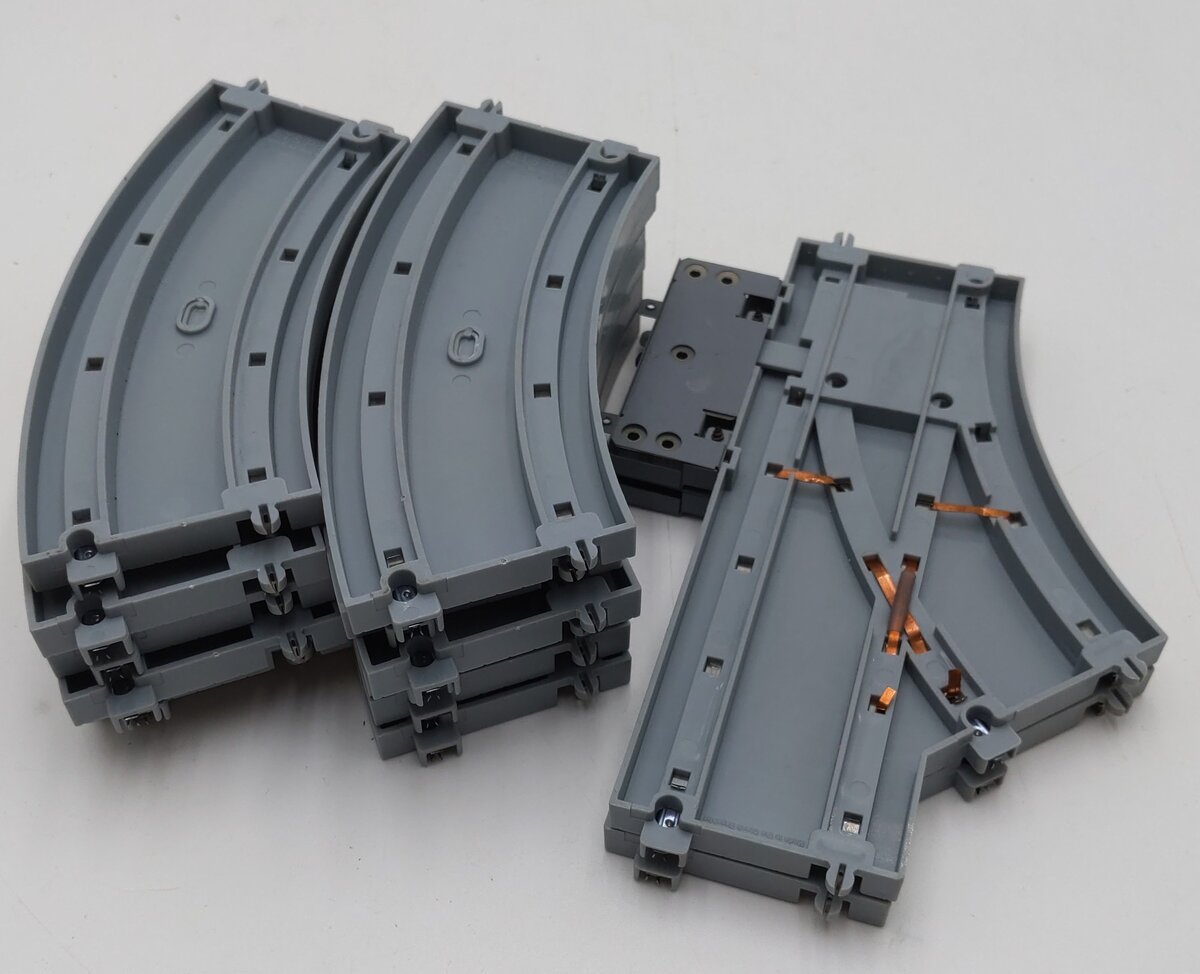 ETS Praha O 2-Rail Assorted Track and Switches [40] VG