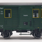 LGB 32190 G Gepack Pw-Post i Mail & Baggage Car w/ Lights (Metal Wheels) EX