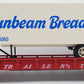 USA Trains G Scale T.T.X. Flatcar with Piggyback Sunbeam Bread Trailer #476850 EX