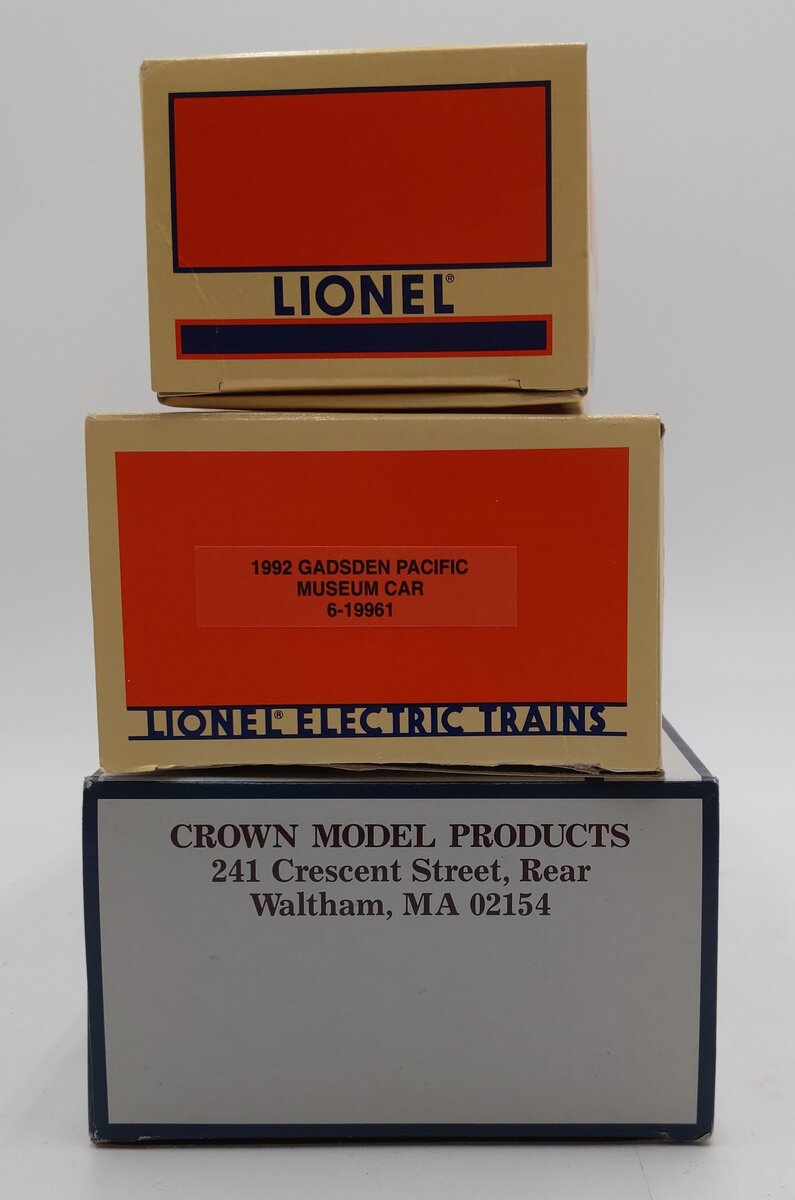 Lionel & Other O Gauge Assorted Hoppers and Reefer [3] LN/Box