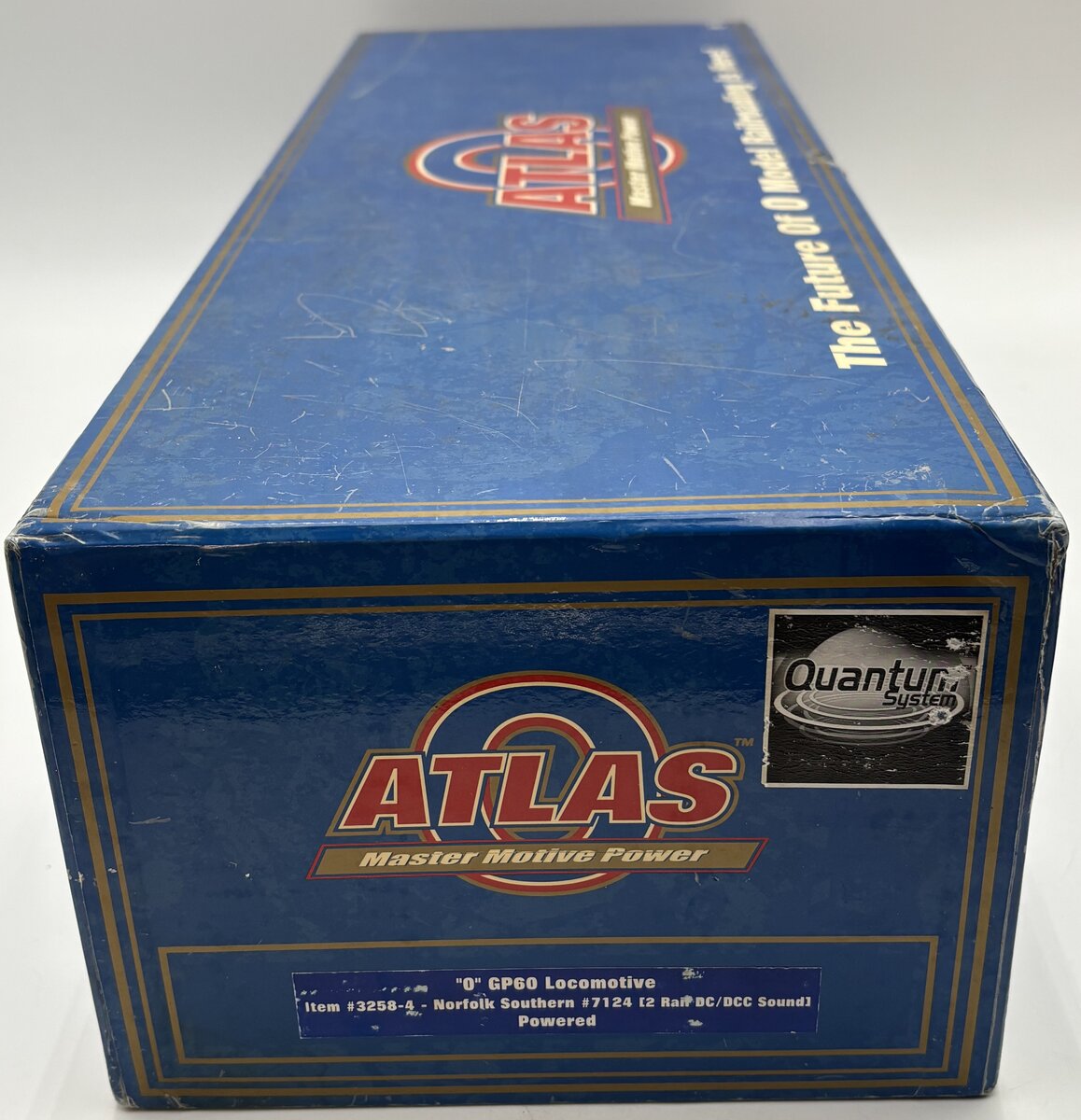 Atlas 3258-4 O Norfolk Southern Powered GP60 Locomotive #7124 (2-Rail DC/DCC) VG/Box
