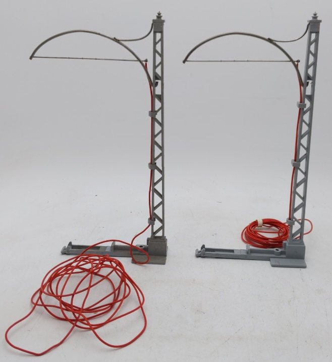 LGB 6001 G Scale Catenary Pole With Feed Wire EX/Box