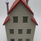 MTH 30-90188 O Granary Layout Building Gray Stone w/Red Oxide Roof EX