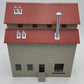 MTH 30-90188 O Granary Layout Building Gray Stone w/Red Oxide Roof EX