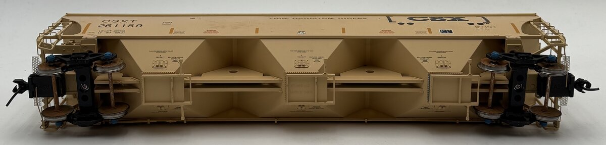 Atlas 3002126-3 O Scale CSX Trinity 5161 Covered Hopper #261159 [2-Rail] VG/Box