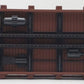 USA Trains R17045 G Santa Fe Piggy Back Flat Car, Silver/Brown #F3225 EX