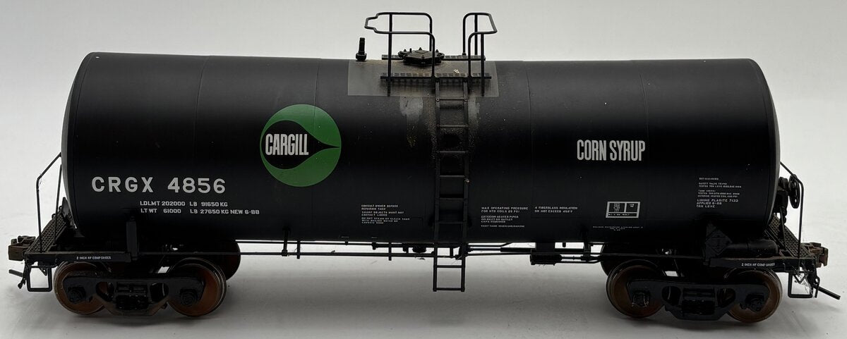Atlas 9282-2 O Cargill Foods 17,600 Corn Syrup Tank Car #4856 (2-Rail) VG/Box