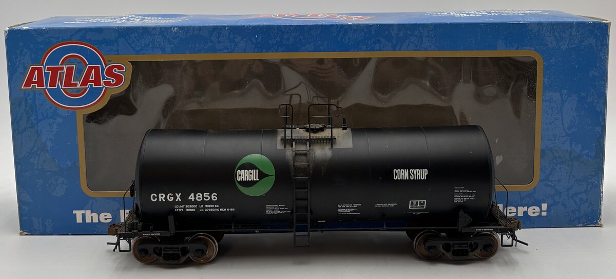 Atlas 9282-2 O Cargill Foods 17,600 Corn Syrup Tank Car #4856 (2-Rail) VG/Box